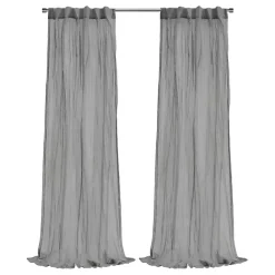 Sale Kirklands Home Paloma Curtain Panel, 63 in. Gray