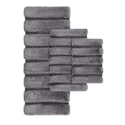 Kirklands Home Pearl Tufted Bath Mat, 34 in. Gray