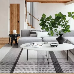 Discount Kirklands Home Portland Emily Henderson x RugsUSA Rug, 9x12 Gray