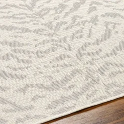 Kirklands Home Gray Ravello Outdoor Rug, 6x9