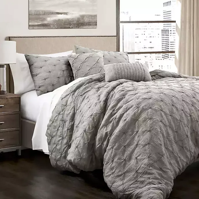 Clearance Kirklands Home Ravello 5-pc. King Comforter Set Gray