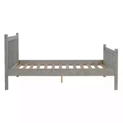 Clearance Kirklands Home Rustic Spindleback Full Bed Frame Gray