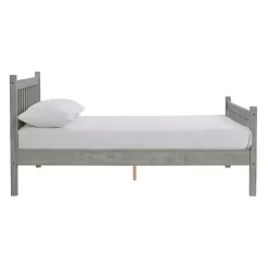 Clearance Kirklands Home Rustic Spindleback Full Bed Frame Gray
