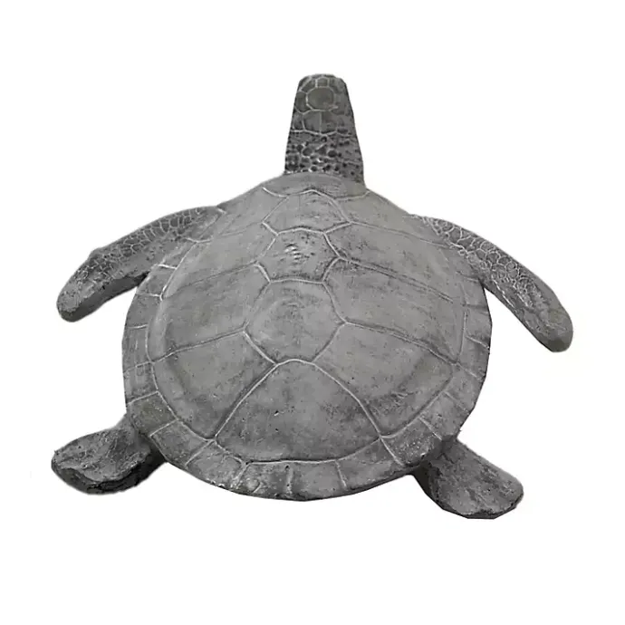 New Kirklands Home Sea Turtle Outdoor Statue Gray