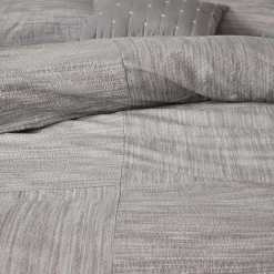Sale Kirklands Home Gray Seersucker 7-pc. King Comforter Set