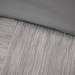 Sale Kirklands Home Gray Seersucker 7-pc. King Comforter Set