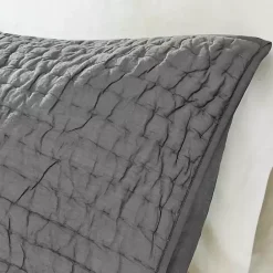 Hot Kirklands Home Serene Quilted 3-pc. Queen Coverlet Set Gray