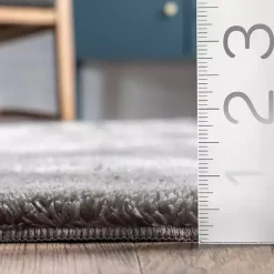 Best Kirklands Home Shag Washable Area Rug, 5x8 Gray