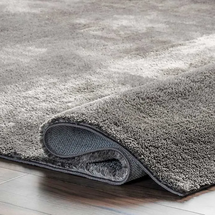 Best Kirklands Home Shag Washable Area Rug, 5x8 Gray