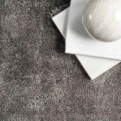 Best Kirklands Home Shag Washable Area Rug, 5x8 Gray