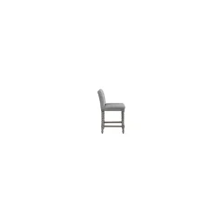 New Kirklands Home Spindle Legs Counter Stool Gray