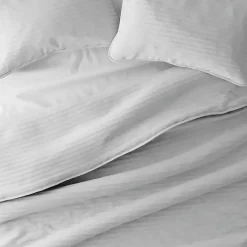 Hot Kirklands Home Stitched Stripes 2-pc. Twin Quilt Set Gray