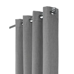Clearance Kirklands Home Thatched Blackout Curtain Panel, 95 in. Gray
