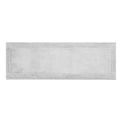 New Kirklands Home Tufted Reversible Bath Runner Gray