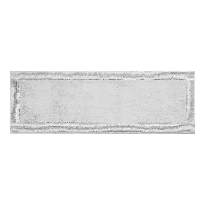 New Kirklands Home Tufted Reversible Bath Runner Gray