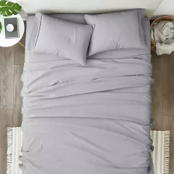 Outlet Kirklands Home Ultra Soft 4-pc. California King Sheet Set Gray