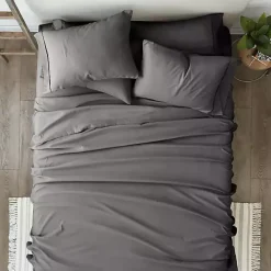 Discount Kirklands Home Ultra Soft 6-pc. Full Sheet Set Gray