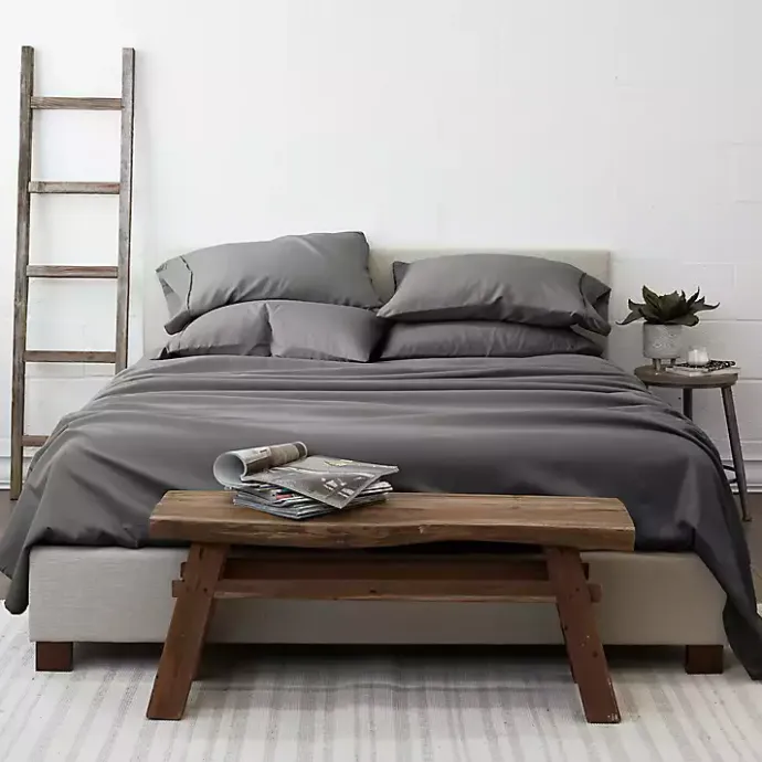 Discount Kirklands Home Ultra Soft 6-pc. Full Sheet Set Gray
