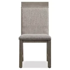 Kirklands Home Upholstered Bridgette Dining Chairs, Set of 2 Gray