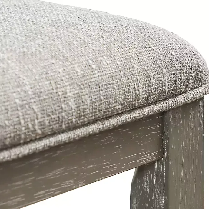 Kirklands Home Upholstered Bridgette Dining Chairs, Set of 2 Gray