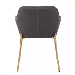 Online Kirklands Home Upholstered Daniella Dining Chairs, Set of 2 Gray