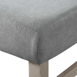 New Kirklands Home Upholstered Porter Dining Chairs, Set of 2 Gray