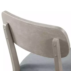 New Kirklands Home Upholstered Porter Dining Chairs, Set of 2 Gray