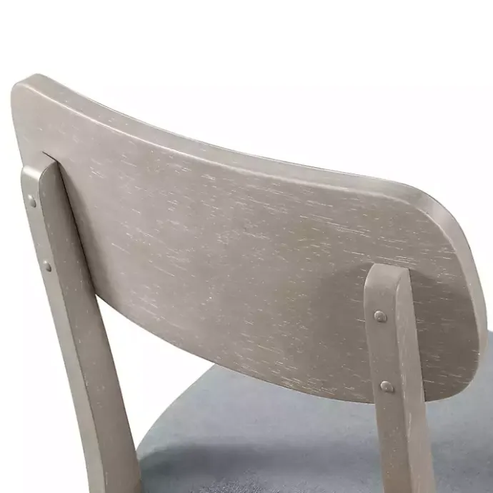 New Kirklands Home Upholstered Porter Dining Chairs, Set of 2 Gray