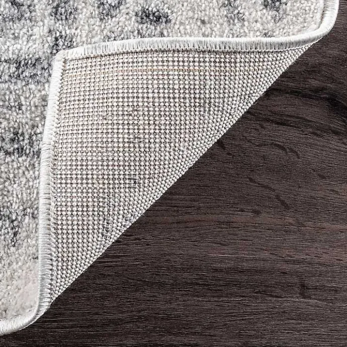New Kirklands Home Gray Vintage Distressed Area Rug, 10x14