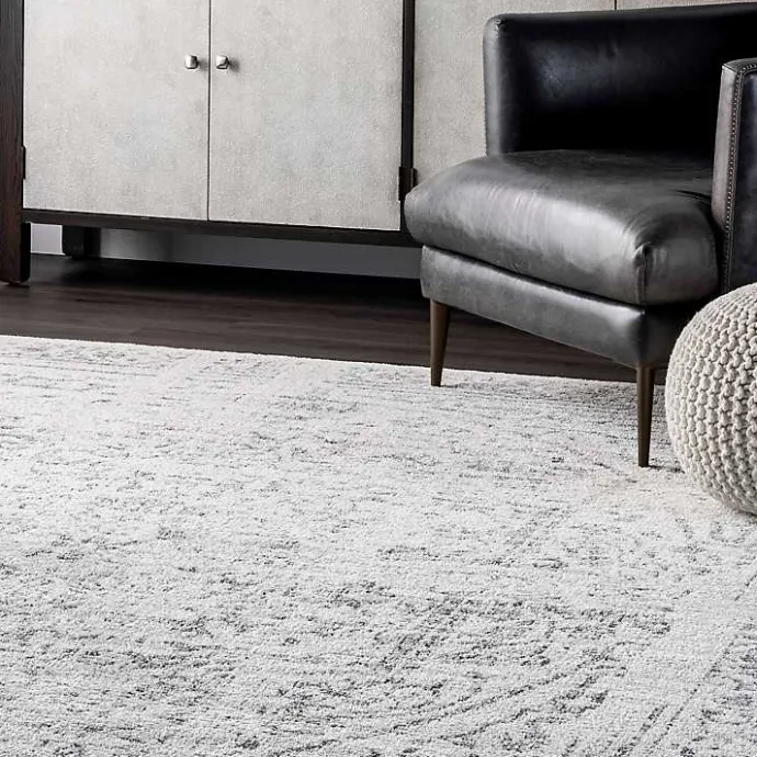 Best Kirklands Home Gray Vintage Distressed Area Rug, 12x18