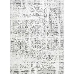 Discount Kirklands Home Gray Vintage Distressed Area Rug, 8x12