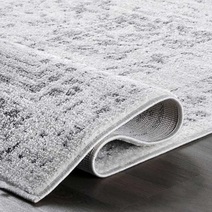 Discount Kirklands Home Gray Vintage Distressed Area Rug, 8x12