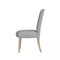 Kirklands Home Whitewashed Dining Chairs, Set of 2 Gray