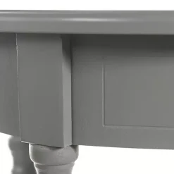 Hot Kirklands Home Wood Oval Emily Accent Table Gray