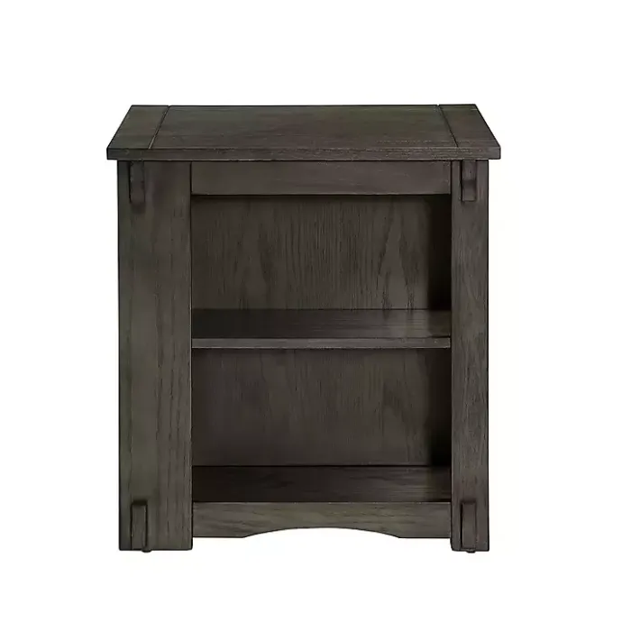 Clearance Kirklands Home Wood Parnell Storage Accent Table Gray
