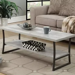 Online Kirklands Home Graywash Joanne Coffee Table Black