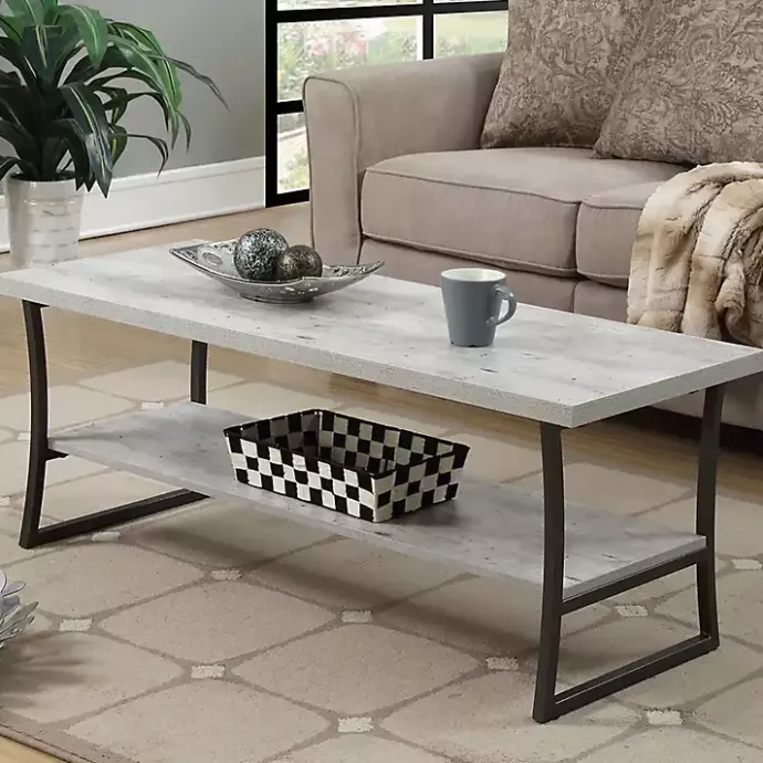 Online Kirklands Home Graywash Joanne Coffee Table Black