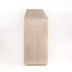 Online Kirklands Home Graywashed Wood Herringbone Sideboard