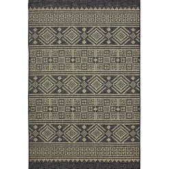 Hot Kirklands Home Greek Key Sun Shower Outdoor Area Rug, 5x8