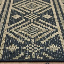 Hot Kirklands Home Greek Key Sun Shower Outdoor Area Rug, 5x8