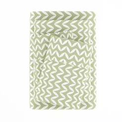 Online Kirklands Home Green and White Chevron 3-pc. Twin Sheet Set