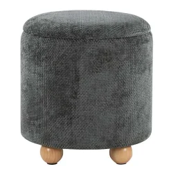 Kirklands Home Bacci Nesting Ottomans, Set of 2 Green