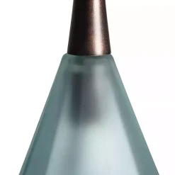 Online Kirklands Home Bronze Glass Ombre Wide Taper Pendant Lamp Green