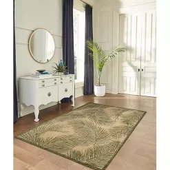 Outlet Kirklands Home Cabo Palm Indoor Outdoor Area Rug, 8x10 Green