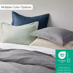 Best Kirklands Home Chambray 3-pc. Full/Queen Comforter Set Green