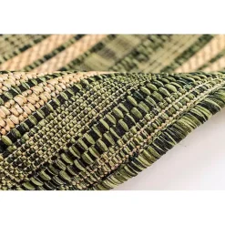 Outlet Kirklands Home Green Framed Border Outdoor Area Rug, 4x7