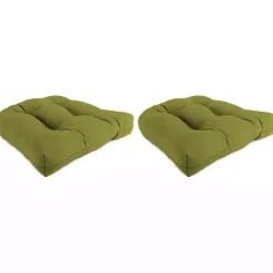 Discount Kirklands Home French Edge 2-pc. Outdoor Wicker Cushion Set Green