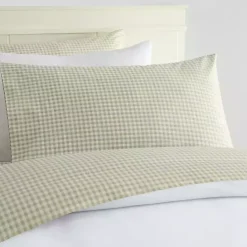 Kirklands Home Gingham 4-pc. Queen Sheet Set Green
