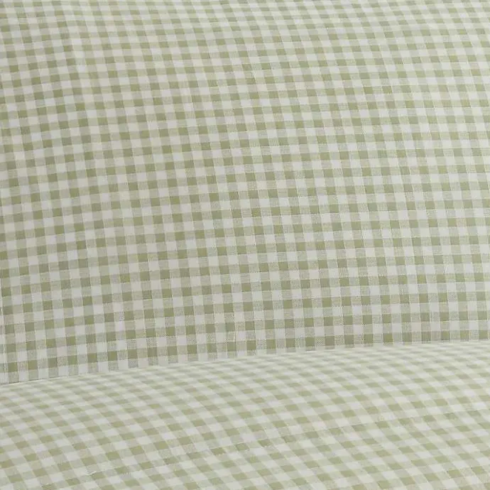Kirklands Home Gingham 3-pc. Twin Sheet Set Green