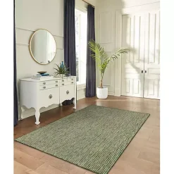 Online Kirklands Home Intertwine Indoor/Outdoor Area Rug, 7x9 Green